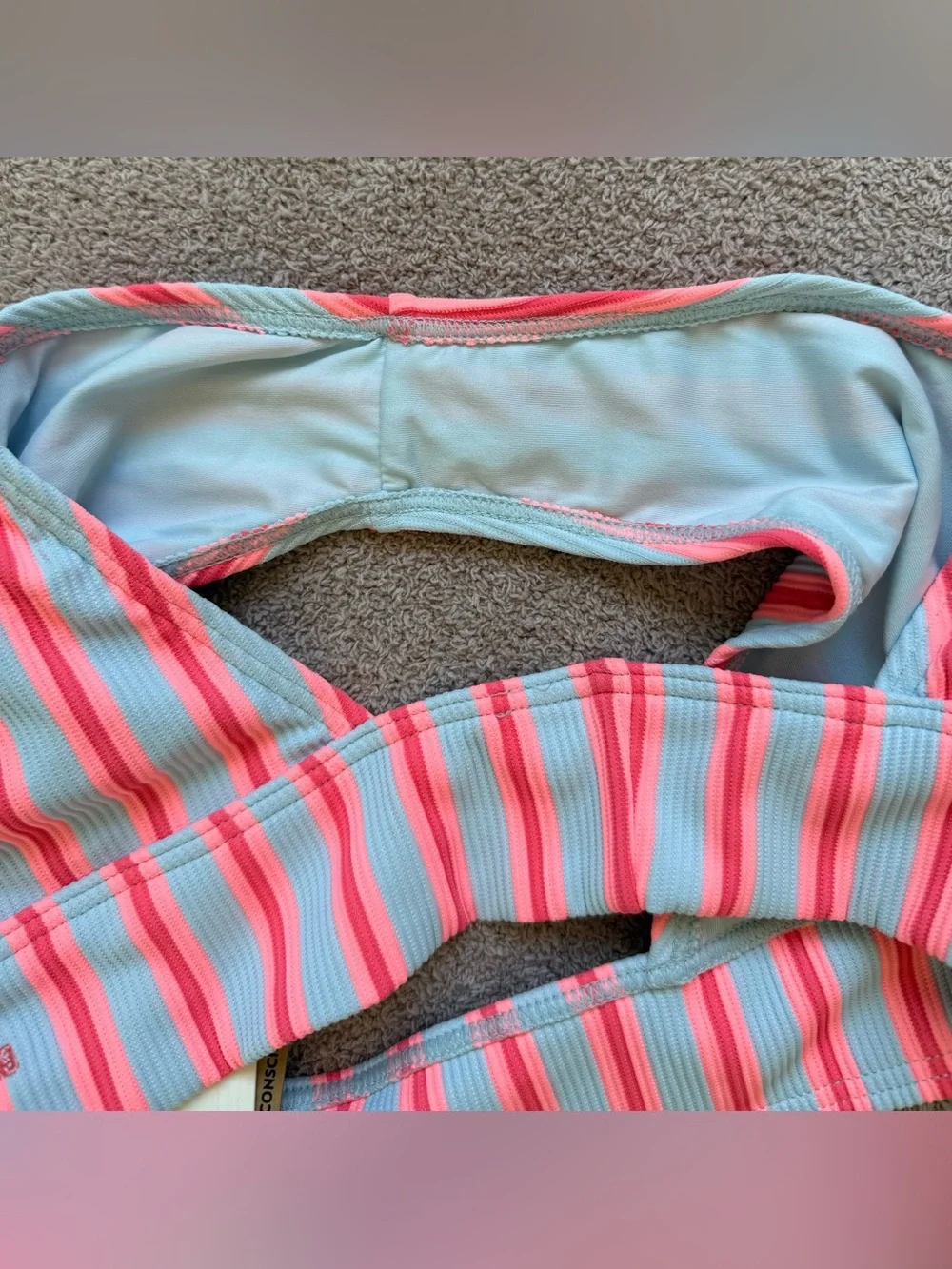 Billabong - SURF STRIPE ARUBA BIKINI SWIM BOTTOMS - MORNING SKY